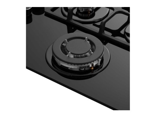 Варочная панель MEFERI MGH604BK GLASS RETRO 4 конфорки газовая
